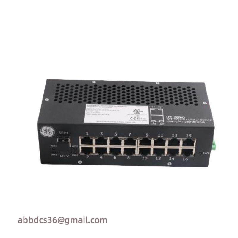 GE IS420ESWAH1A Mark VIe network switch