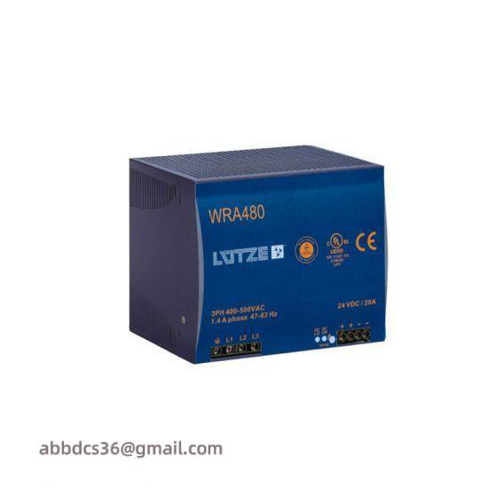 Lutze WRA480-24 POWER SUPPLY