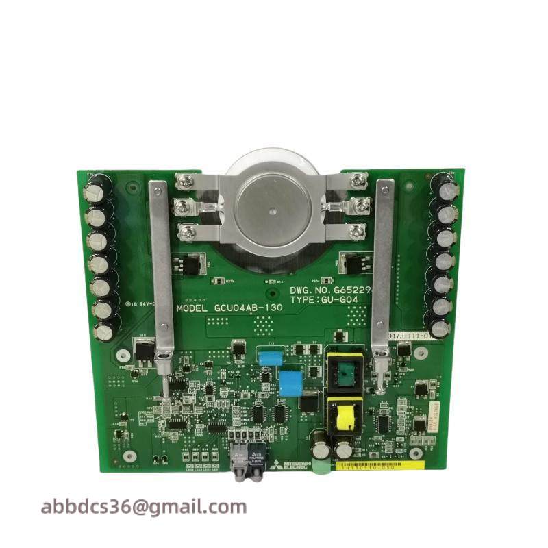 MITSUBISHI GU-G04 GCU04AB-130 COMMUTATED THYRISTOR BOARD