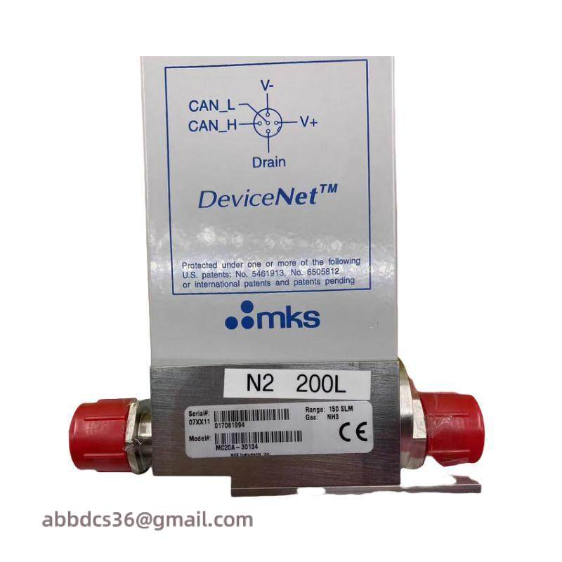 MKS MC20A-30134 Mass Flow Controllers