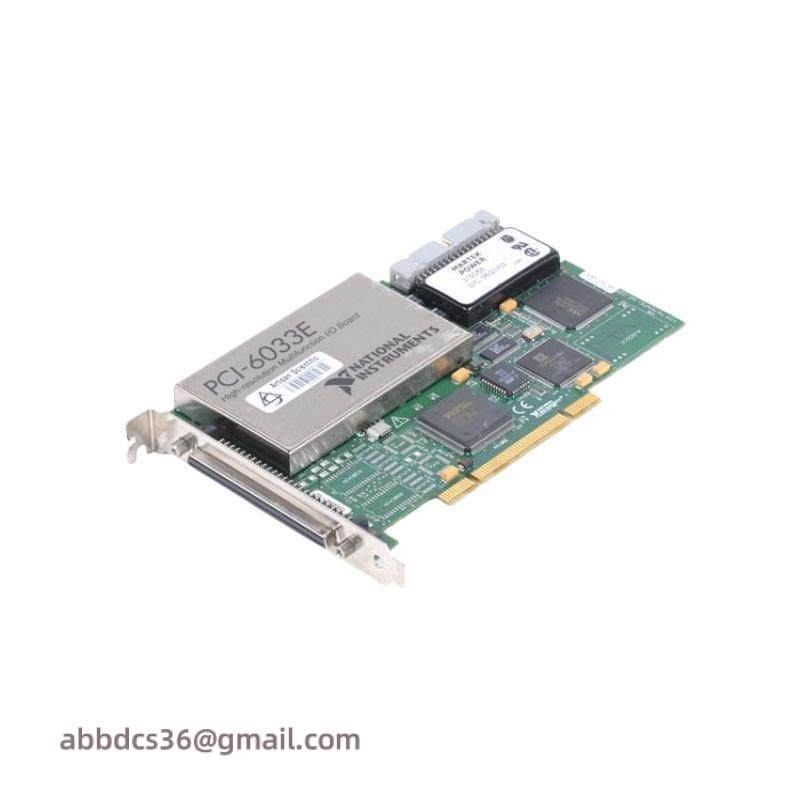 NI PCI-6033E High-Resolution Multifunction DAQ Card