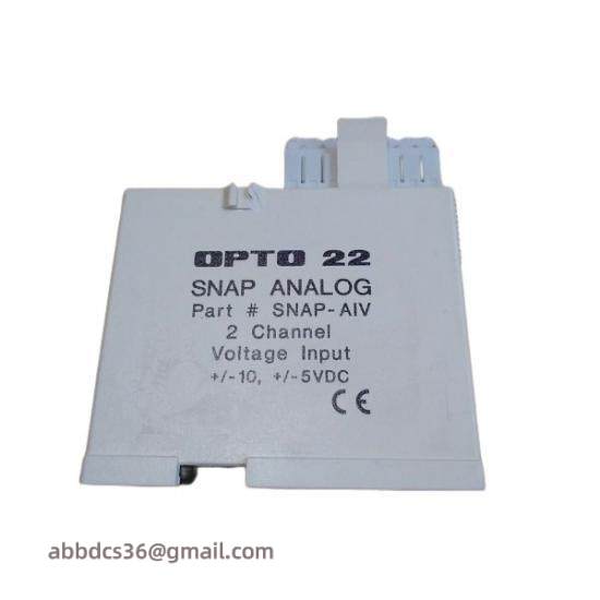 OPTO 22 SNAP-AIV INPUT MODULE