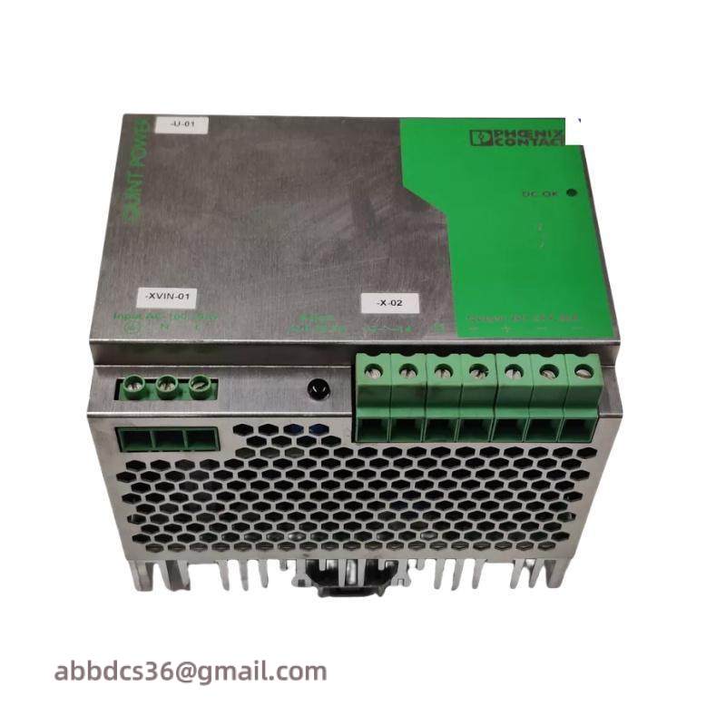 PHOENIX CONTACT QUINT-PS-100-240AC/24DC/20 2938620 POWER SUPPLY UNIT