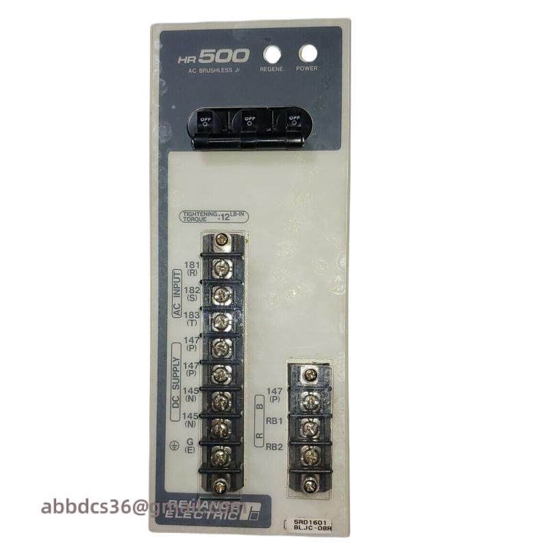 RELIANCE ELECTRO HR500 BLJC-08R 5RD1601 Servo Drive