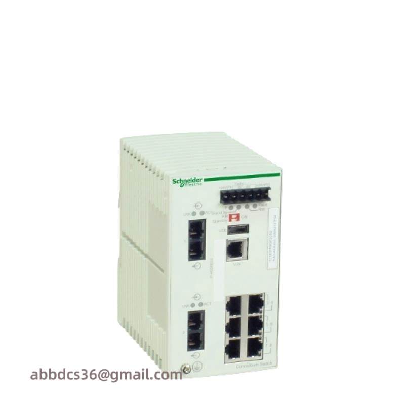 Schneider TCSESM083F2CU0 Switch, 8 Ports