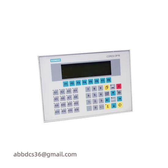 SIEMENS 6AV3515-1MA30 OP15/C1 Operator Panel