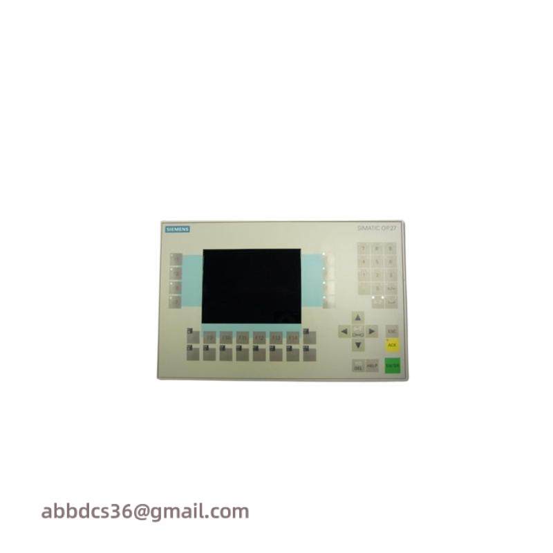 SIEMENS 6AV3627-1LK00-1AX0 OPERATOR INTERFACE