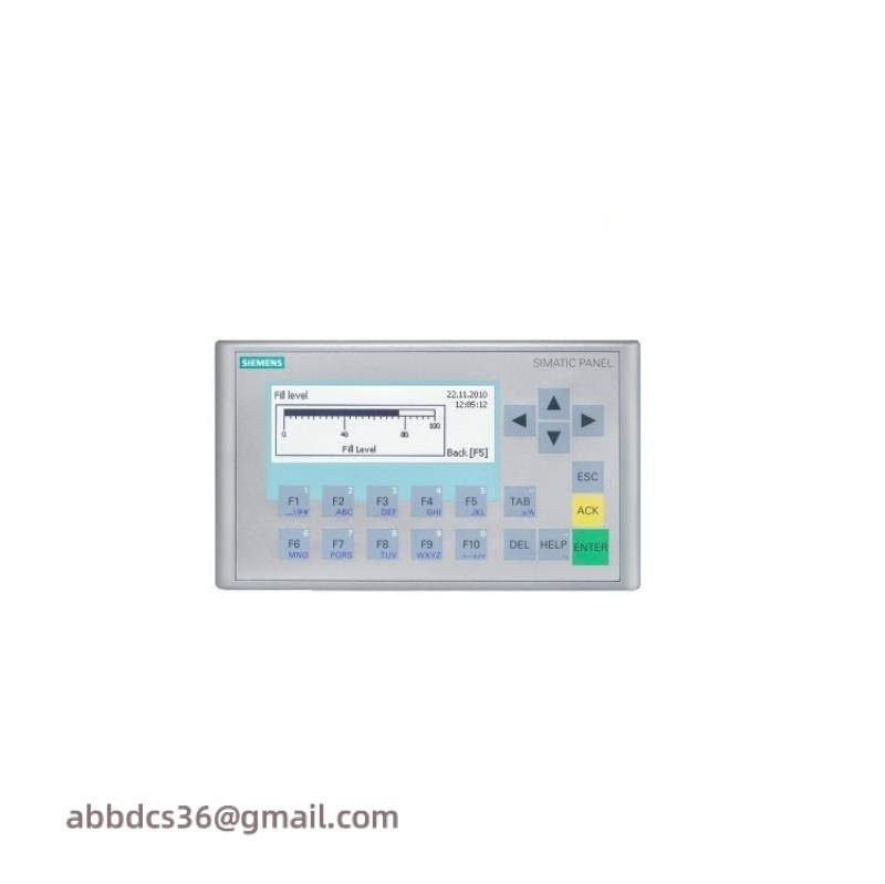 SIEMENS 6AV6647-0AH11-3AX0 BASIC PANEL