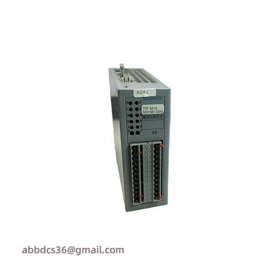 SIEMENS 6DD1681-0AH2 6DD1681-OAH2 SA10 Interface Module