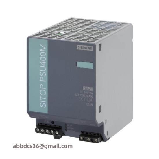 SIEMENS 6EP1536-3AA10 power supply input