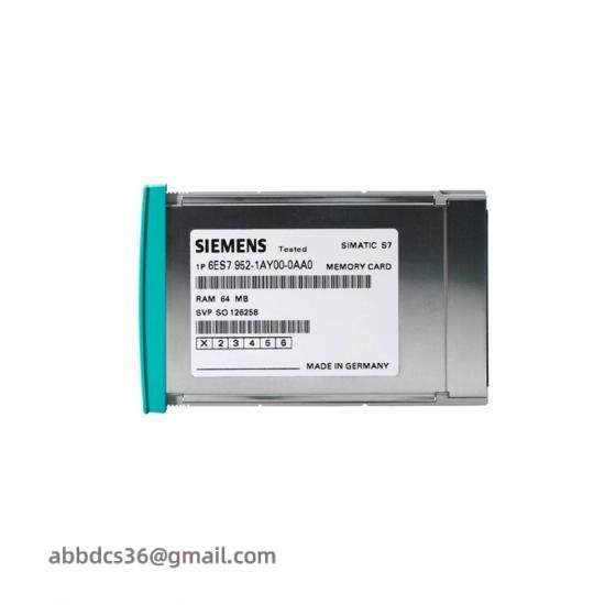 Siemens 6ES7952-0AF00-0AA0 RAM Memory Card