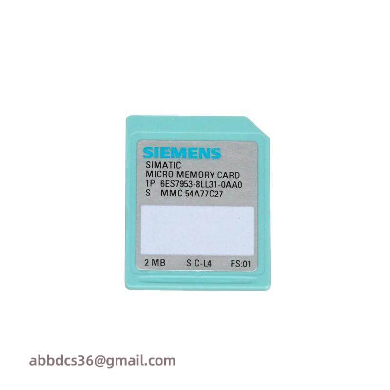 SIEMENS 6ES7953-8LL31-0AA0 MEMORY CARD