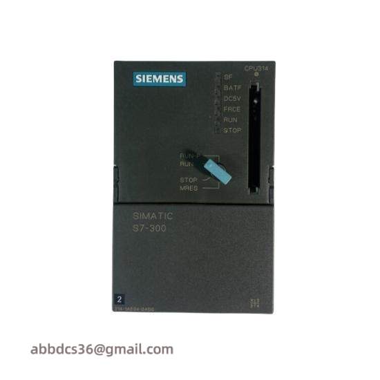 Siemens 6ES7 314-1AE04-0AB0  CPU 314 Central Processing Unit