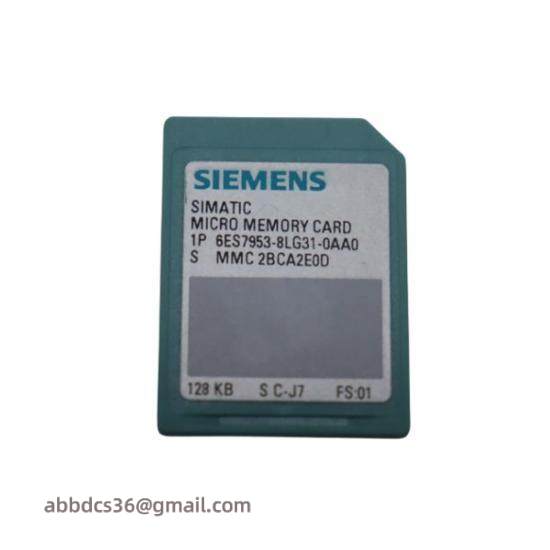 Siemens 6ES7 953-8LG31-0AA0  Micro Memory Card