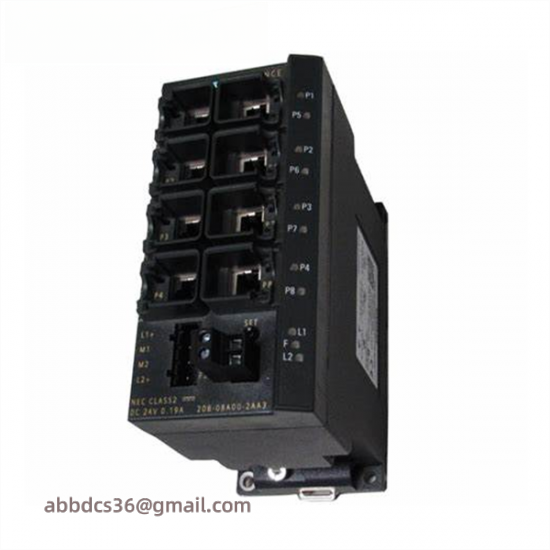 Siemens 6GK5208-0BA00-2AA3 managed IE switch