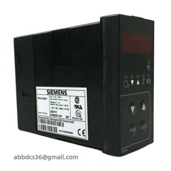 SIEMENS RWF40.000A97 Compact Universal Controller