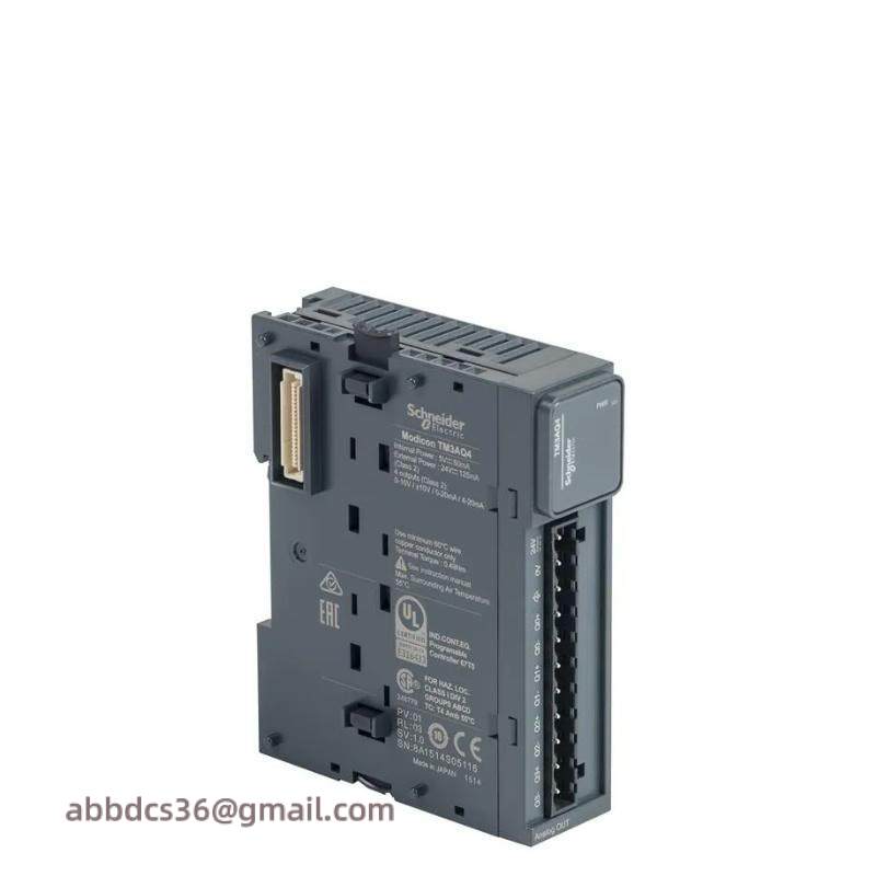 Schneider TM3AQ4 Analog output module