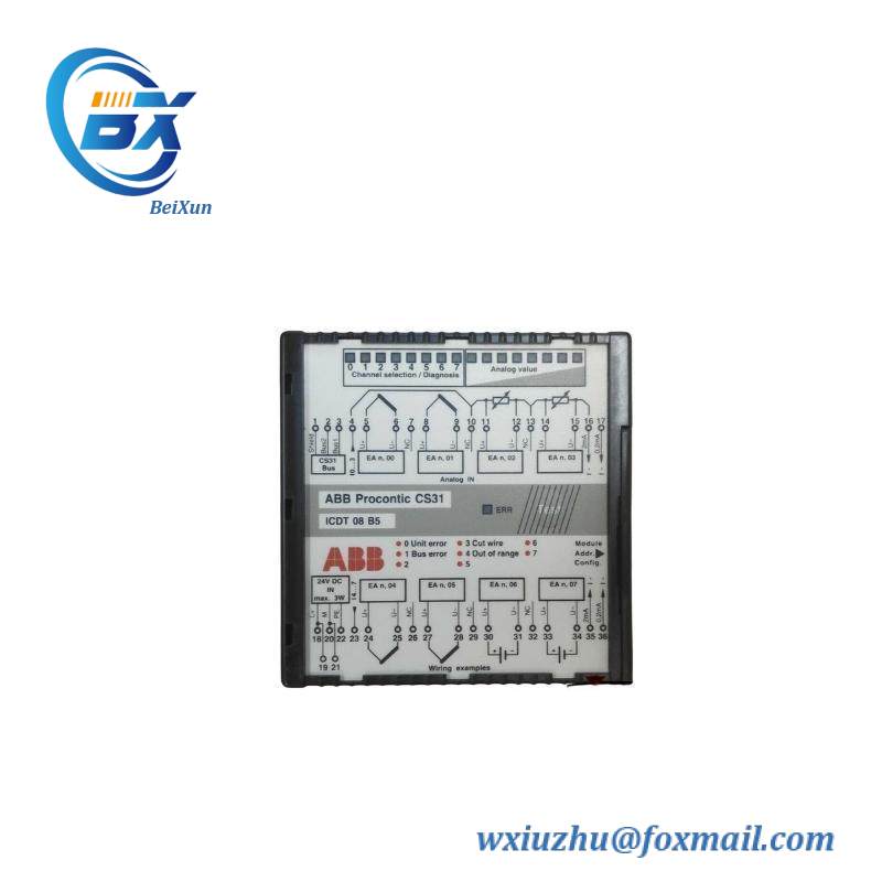 ABB CS31 ICDT08B5 GJR5251600R0101 Anolog Input Module