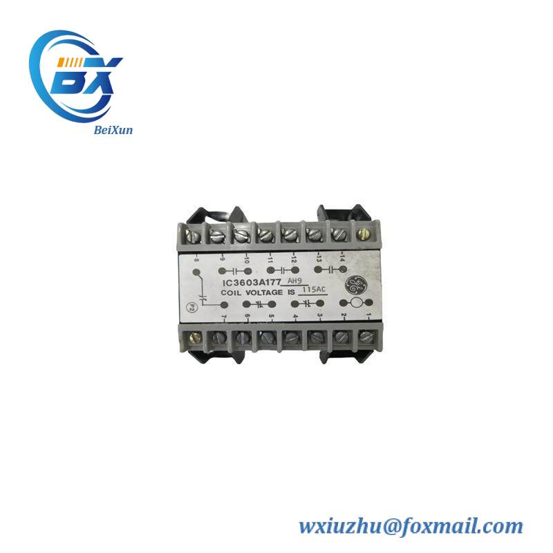 GE IC3603A177 RELAY MODULE