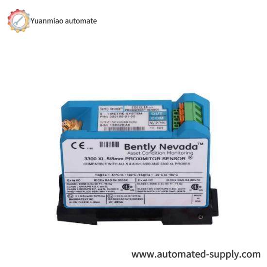 330180-91-CN Bently Nevada 3300 XL Proximitor Sensor