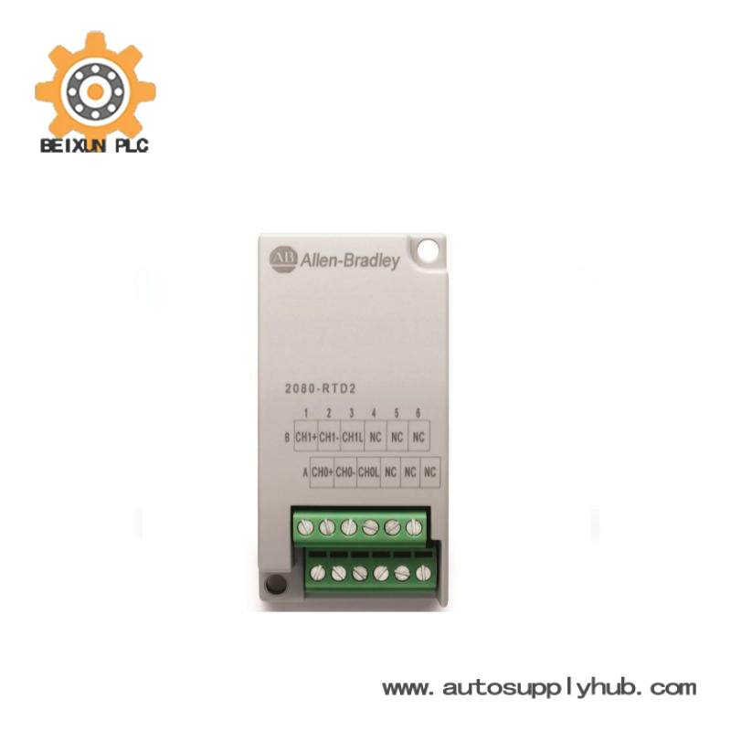 AB 2080-RTD2 Resistance Thermometer Detector Inputs