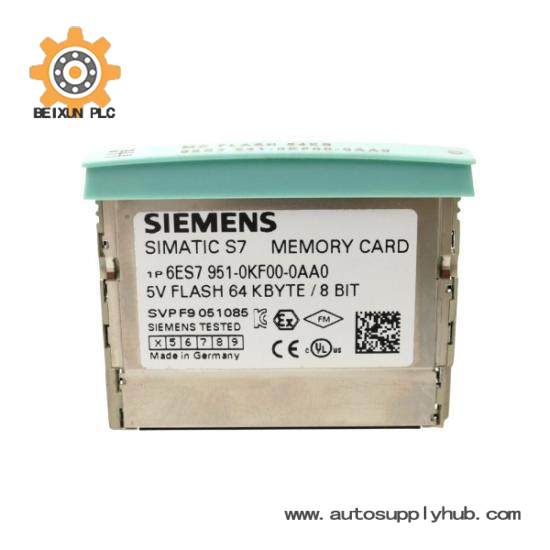 6ES7951-0KF00-0AA0  SIEMENS SIMATIC  Flash Memory Card