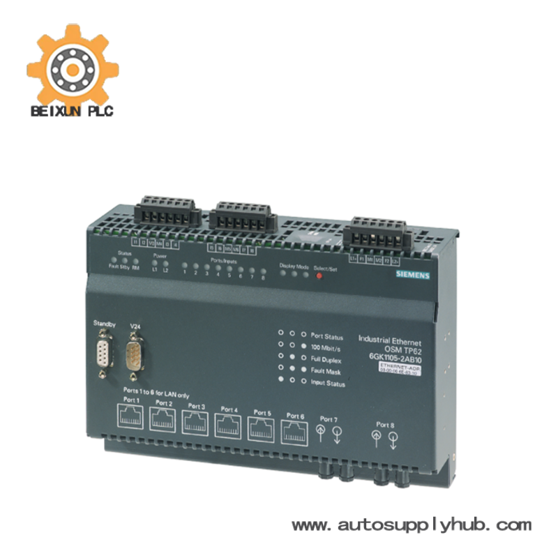 SIEMENS 6GK1 105-2AB10 digital inputs redundant