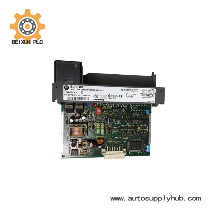 AB 1746-FIO4V FAST ANALOG I/O MODULE