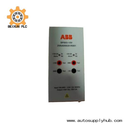 ABB 2VAA008281R001  Power Supply