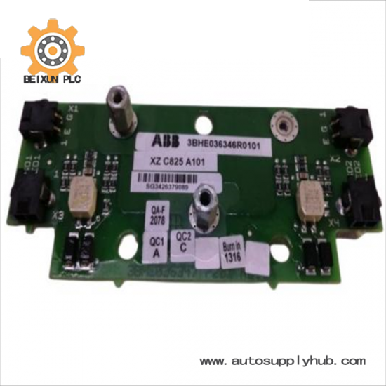 ABB 3BHE036346R0101 XZ C825 A101 Card