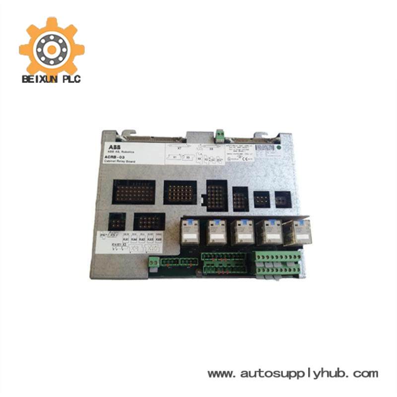 ABB ACRB-033HNE08250-1 Safety Cabinet Relay Board