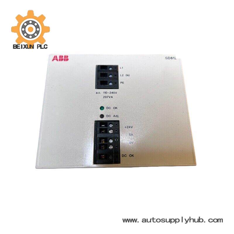 ABB SD812 Power supply module