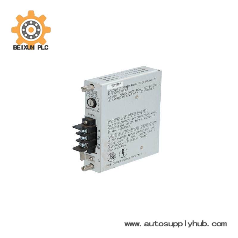 BENTLY NEVADA 125840-01 AC POWER INPUT MODULE