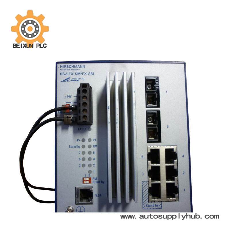 HIRSCHMANN RS2-FX-SM/FX-SM ETHERNET RAIL SWITCH