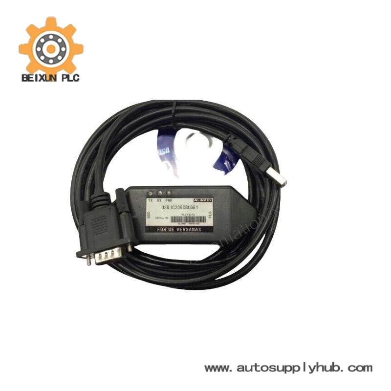 GE IC200CBL001 Communications Programming Serial Cable