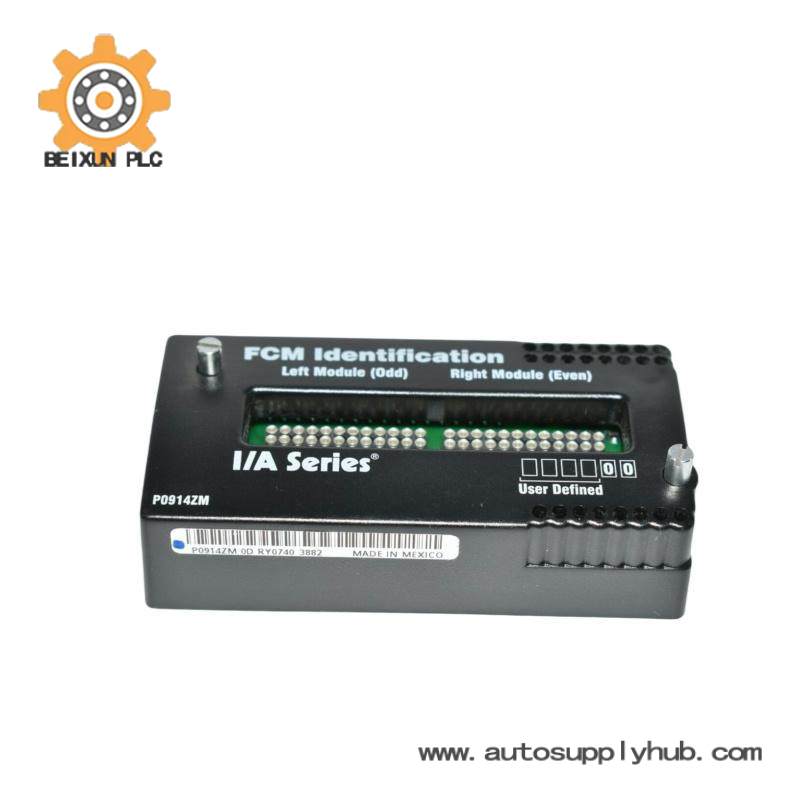 FOXBORO P0914ZM IDENTIFICATION MODULE