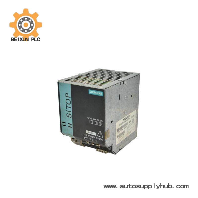 SIEMENS 6EP1334-3BA00 POWER SUPPLY