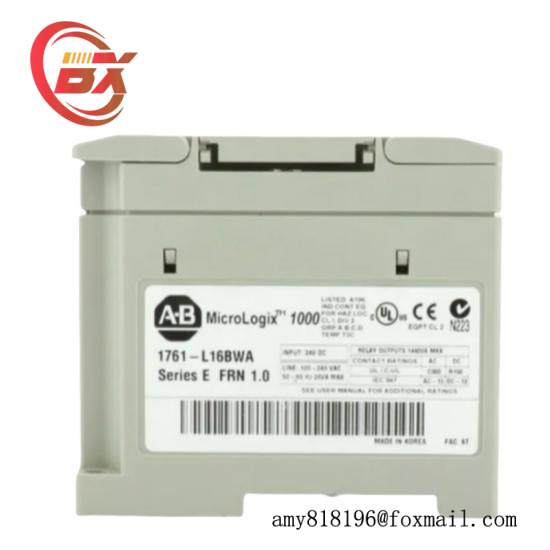 1761-L16BWA MicroLogix 1000 120/240VAC, 10-In-24VDC/6-Out-Relays