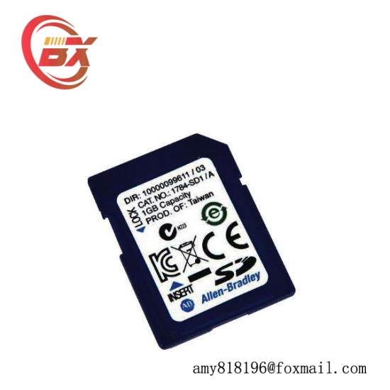1784-SD1/A Secure Digital (SD) Memory Card