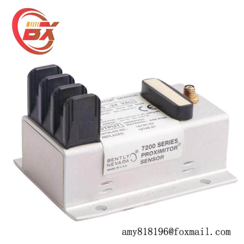 BENTLY NEVADA 1800/20-XX-90-02-00 MOD:158611-01 Vibration Monitor