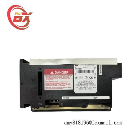 2711-K6C16 PanelView 600 Color/Keypad/RS-232 (DF1)/RS-232 Print AC