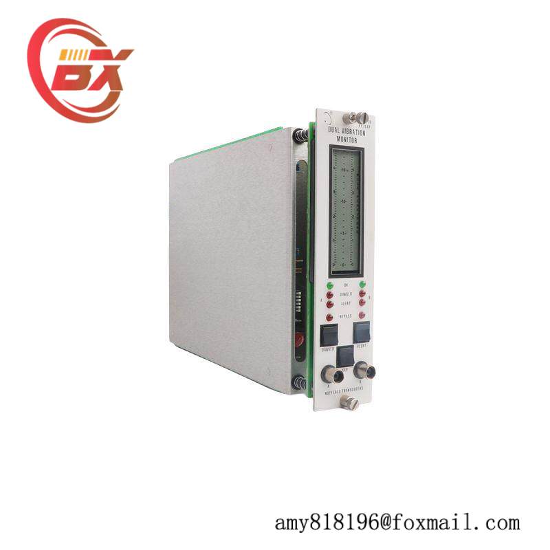 BENTLY NEVADA 3300/16-15-01-03-00-00-00 Dual Channel Vibration Monitor