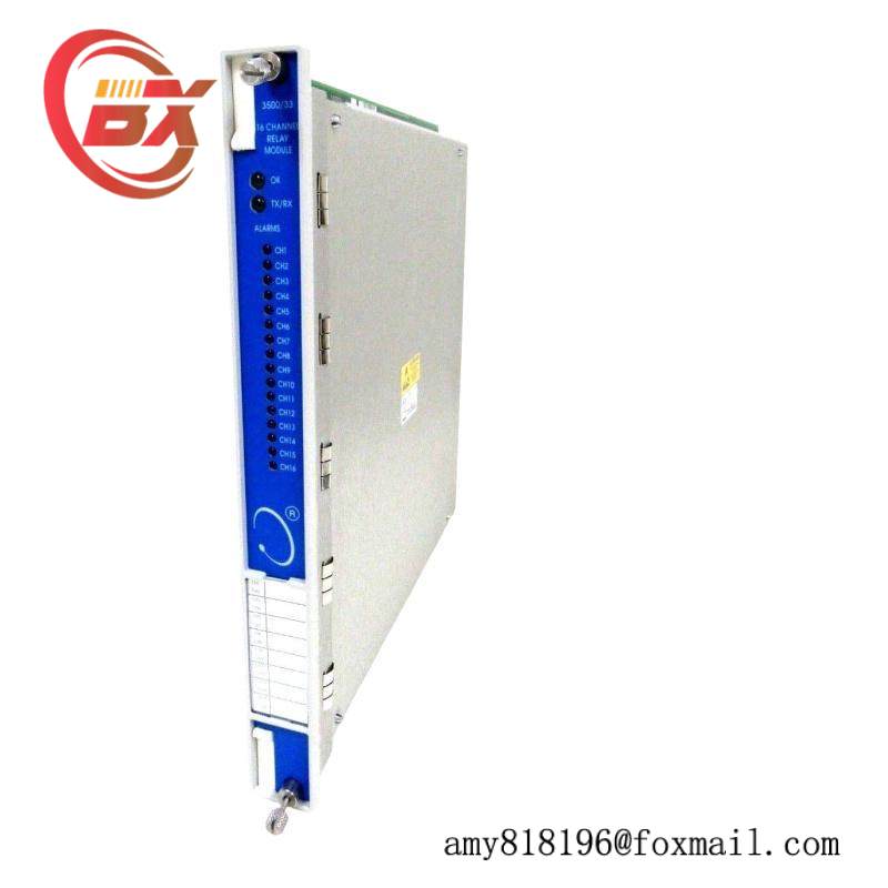 BENTLY NEVADA 3500/33 16-Channel Relay Control Module