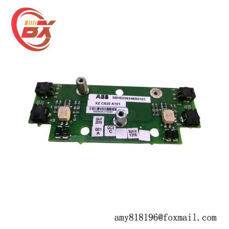 ABB 3BHE036346R0101 PC BOARD