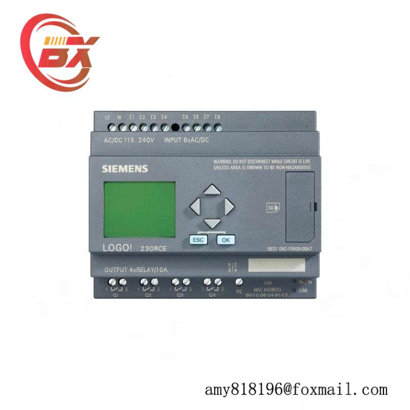 SIEMENS 6ED1052-1MD00-0BA7 Logic Module Display 12/24VDC