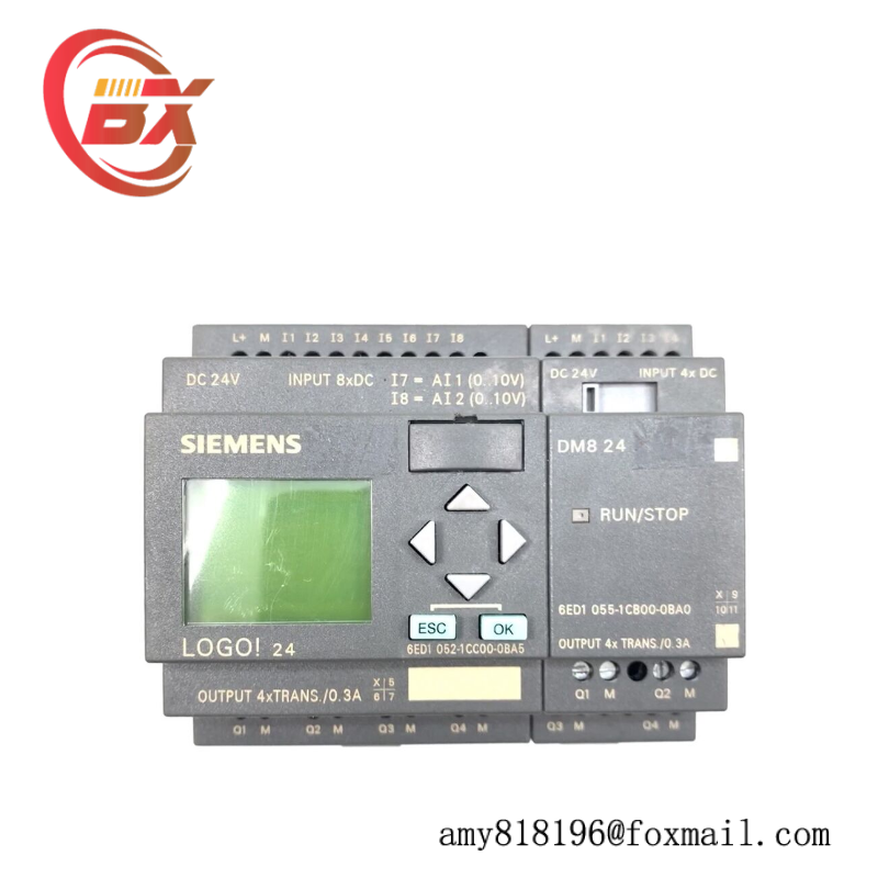 SIEMENS 6ED1 052-1CC00-0BA5 LOGIC MODULE, DISPLAY