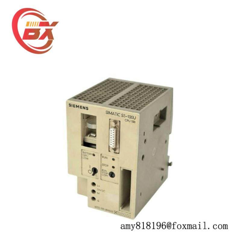 SIEMENS 6ES5100-8MA02 CPU 100 Central processing unit