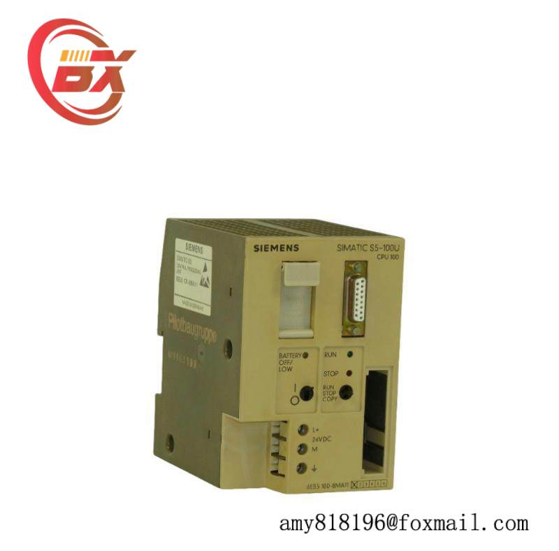 SIEMENS 6ES5100-8MA11 CPU 100 Processor Module