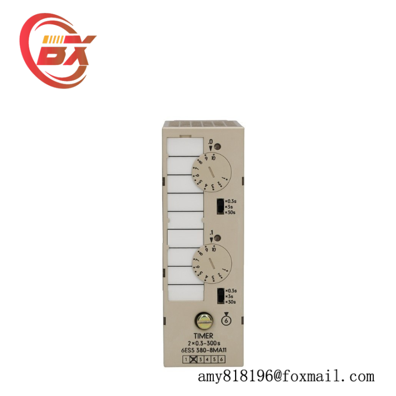 SIEMENS 6ES5380-8MA11 Timer Module