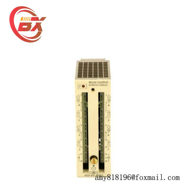 SIEMENS 6ES5451-8MR11 Relay Module